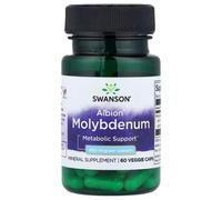 Swanson Albion Chelated Molybdenum, 400mcg - 60 vcaps