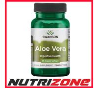 Swanson Aloe Vera 25mg - 100 softgels