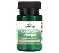 Swanson Apple Cider Vinegar 200mg Double-Strength Tablets 30 Tablets