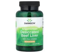 Swanson Argentinian Desiccated Beef Liver 500mg Capsules 120 Capsules