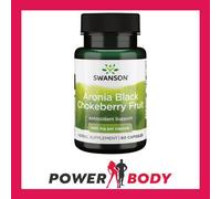 Swanson Aronia Black Chokeberry Fruit 400mg Capsules 60 Capsules