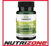 Swanson Aronia Black Chokeberry Fruit 400mg Antioxidant Support - 60 caps
