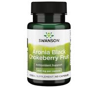 Swanson Aronia Black Chokeberry Fruit 400mg Capsules 60 Capsules