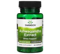 Swanson - Ashwagandha Extract, 450mg | Stress and Adrenal Support - 60 Capsules