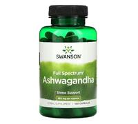 Swanson - Ashwagandha Root Extract | Traditional Adaptogen for Stress & Energy Balance | 450mg Full-Spectrum - 100 Capsules
