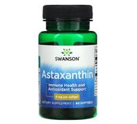 Swanson - Astaxanthin 4mg | Potent Antioxidant Support for Skin, Eyes & Cellular Health | 60 Capsules