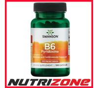 Swanson B6 Pyridoxine 100mg - 100 caps