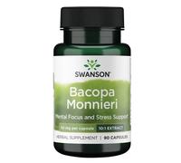 Swanson Bacopa Monnieri 10:1 Extract 50mg Capsules 90 Capsules