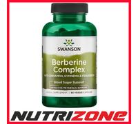 Swanson Berberine Complex with Cinnamon Gymnema & Fenugreek - 90 vcaps