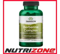 Swanson Berberine Complex with Cinnamon Gymnema & Fenugreek - 90 vcaps