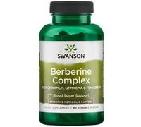 Swanson Berberine Complex With Cinnamon Gymnema & Fenugreek Capsules 90 Capsules