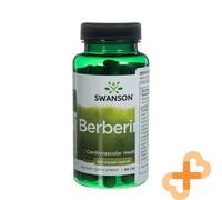 SWANSON Berberine Natural 60 Capsules Cardiovascular Health Support Supplement