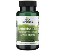 Swanson Berberine Plus With Bitter Melon & Milk Thistle Capsules 60 Capsules