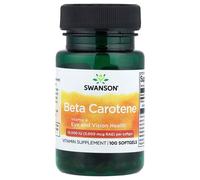 Swanson Beta-Carotene (Vitamin A), 10 000 IU -100 softgels