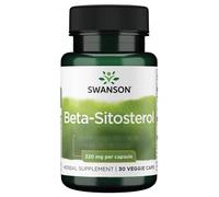 Swanson, Beta-sitosterol, 320mg, with Zinc and Selenium, 30 Vegan Capsules, Vegetarian, SOYA-Free, Gluten-Free, GMO-Free