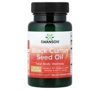Swanson Black Cumin Seed Oil Immune 500mg - 60 Vegan Capsules