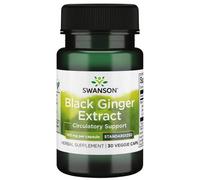 Swanson Black Ginger Extract 100mg Capsules 30 Capsules