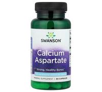 Swanson Calcium Aspartate 200mg 60 Caps - Highly Absorbable Mineral