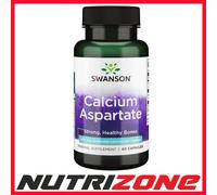 Swanson Calcium Aspartate 200mg Elemental Calcium - 60 caps