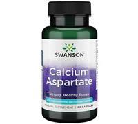 Swanson Calcium Aspartate Capsules 200mg Elemental Calcium - 60 Capsules