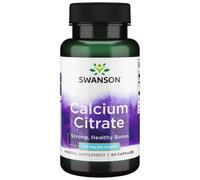 Swanson Calcium Citrate Capsules 200mg x 60