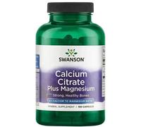 Swanson Calcium Citrate Plus Magnesium Capsules 150 Capsules
