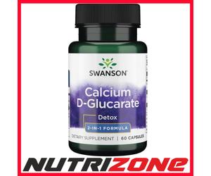 Swanson Calcium D-Glucarate - 60 caps
