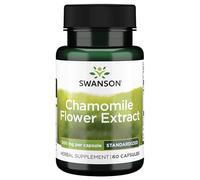 Swanson, Chamomille Flower Extract, 500mg, High Dose, 60 Capsules, SOYA Free, Gluten Free, Non-GMO