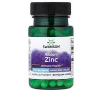 Swanson Chelated Zinc Immune 30mg Capsules - 90 Capsules