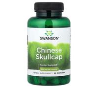 Swanson Chinese Skullcap Calm Mood 400mg Stress Support Capsules - 90 Capsules