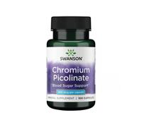 Swanson Chromium Picolinate 200mcg Capsules 100 Capsules