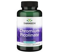 Swanson Chromium Picolinate Chromium Picolinate for various metabolic processes 200 pcs, capsule, 200 mcg