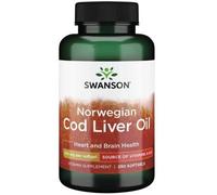 Swanson Cod Liver Oil 350mg Softgels 250 Softgels