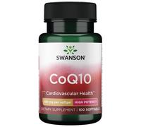 SWANSON Coenzyme CoQ10 100 Mg 100 Capsules Cardiovascular Health Supplement
