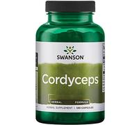 Swanson, Cordyceps, 600mg, High Dose, 120 Capsules, Soy Free, Gluten Free, Non GMO