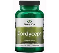 Swanson Cordyceps Capsules – 600 mg, Energy & Metabolism Support – 120 Capsules