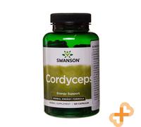 SWANSON Cordyceps Sinensis 600mg 120 Capsules Herbal Energy Support