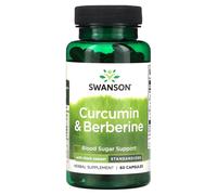 Swanson, Curcumin & Berberine with Black Pepper, 60 Capsules