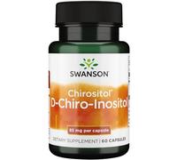 Swanson, D-Chiro-Inositol, 85mg, 60 Capsules, Soy Free, Gluten Free, Non-GMO