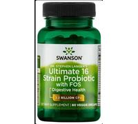 Swanson Dr. Stephen Langer's Ultimate 16 Strain Probiotic FOS | 60 Veg Capsules