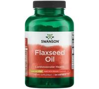 Swanson Flaxseed Oil 1000mg 100 Softgels