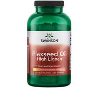 Swanson Flaxseed Oil High Lignan Softgels 200 Softgels