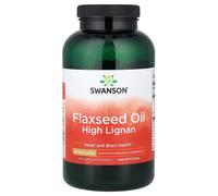 Swanson Flaxseed Oil Softgels High Lignan - 200 Softgels