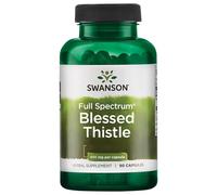 Swanson, Full Spectrum Blessed Thistle, 400mg, 90 Capsules, Lab-Tested, Soy-Free, Gluten-Free, GMO-Free