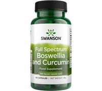 Swanson Full Spectrum Boswellia + Curcumin Joint Inflammation Capsules - 60 Capsules