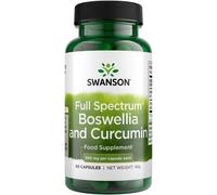 Swanson Full Spectrum Boswellia & Curcumin 300mg Capsules 60 Capsules