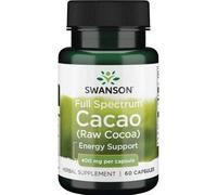 Swanson | Full Spectrum Cacao (Raw Cocoa)- 400mg | 1 x 60 caps