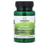 Swanson Full Spectrum Chaga Mushroom Immune 400mg Capsules - 60 Capsules