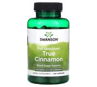 Swanson Full Spectrum Cinnamon Blood Sugar Support Capsules - 120 Capsules