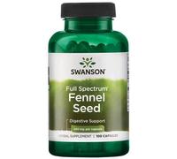 Swanson Full Spectrum Fennel Seed 480mg Capsules 100 Capsules